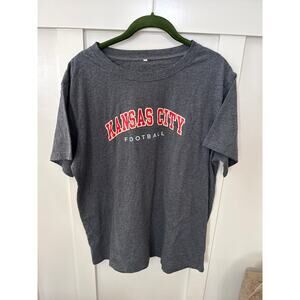 Women's KANSAS CITY Football T-Shirt Size XXL
